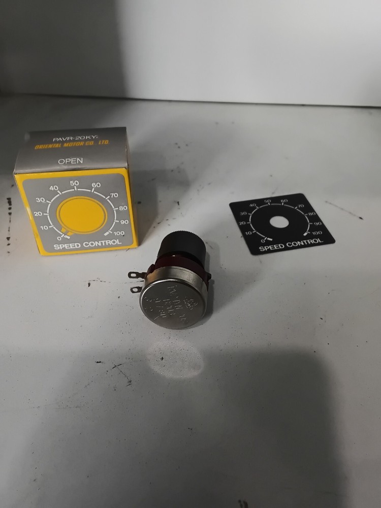 Oriental Motor PAVR-20KY Speed Control Variable Register Potentiometer (D8A)