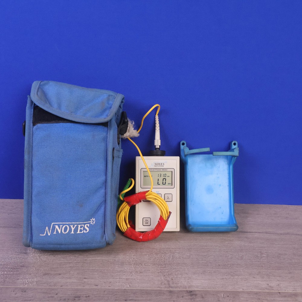 Noyes OPM4-4C Optical Power Meter Unit w/ Case