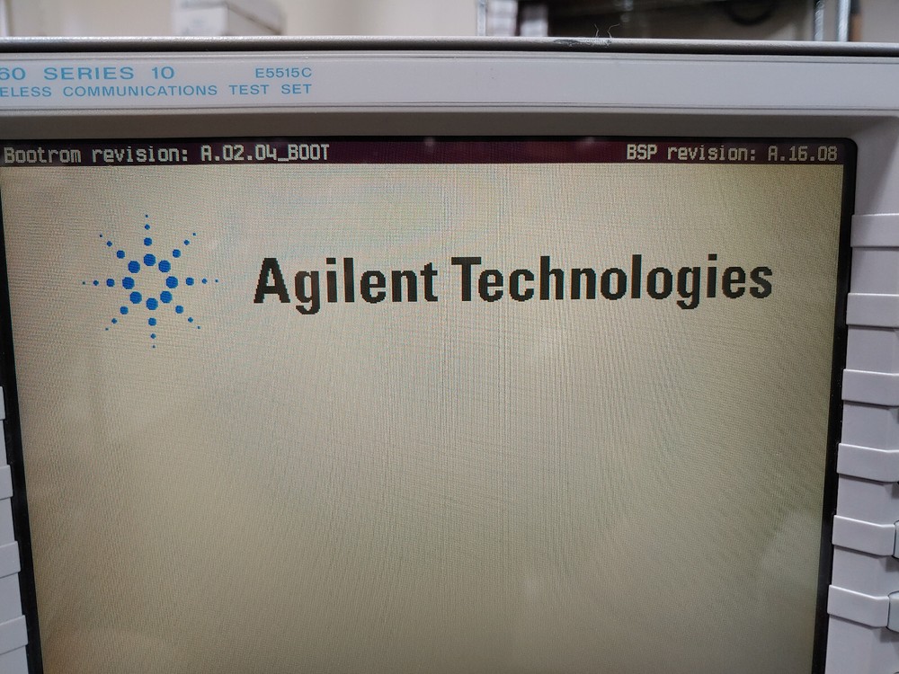 AGILENT E5515C 8960 Series Wireless Communication Test Set Opt 002 003