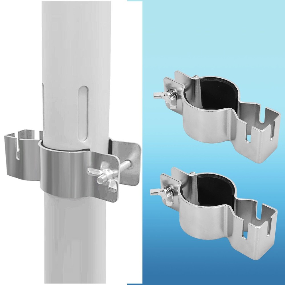 2 Pcs Adjustable Upright Clamp For Upright Clamp For Hanging Accessories Work...