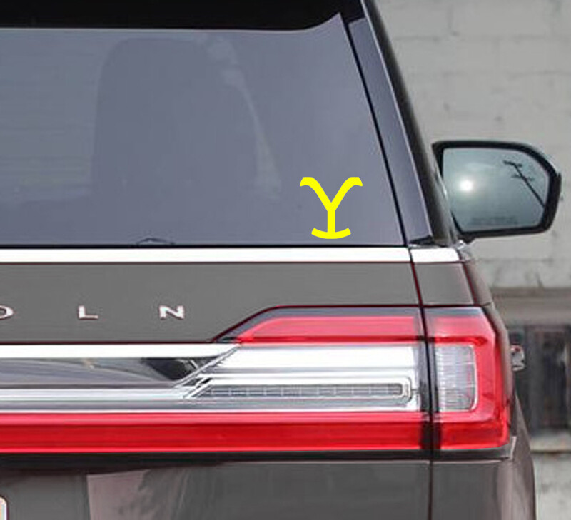 Yellowstone TV Series 4" sticker