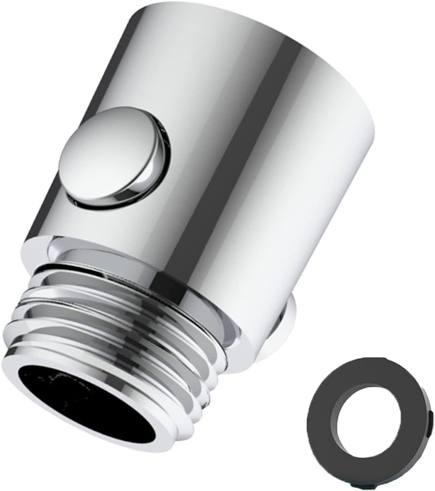 Shower Head Shut Off Vae, Button Type Shower Flow Control Vae with
