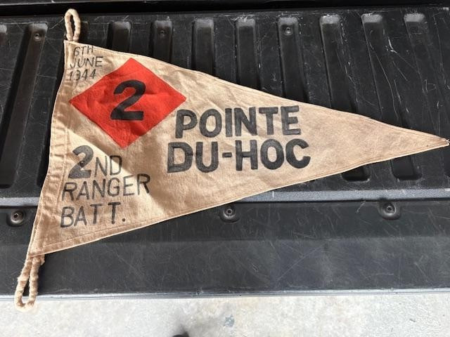 WWII   US ARMY 2 ND  RANGER BATTALION POINTE DU HOC PENNET  (A)