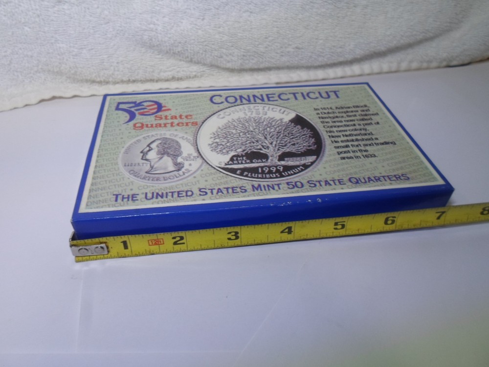1999 connecticut State Quarter and Knife Set