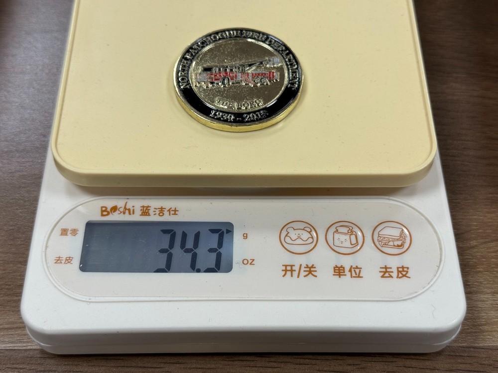 North Patchogue Fire Dept 1930-2019 Suffolk County Challenge Coin M#2