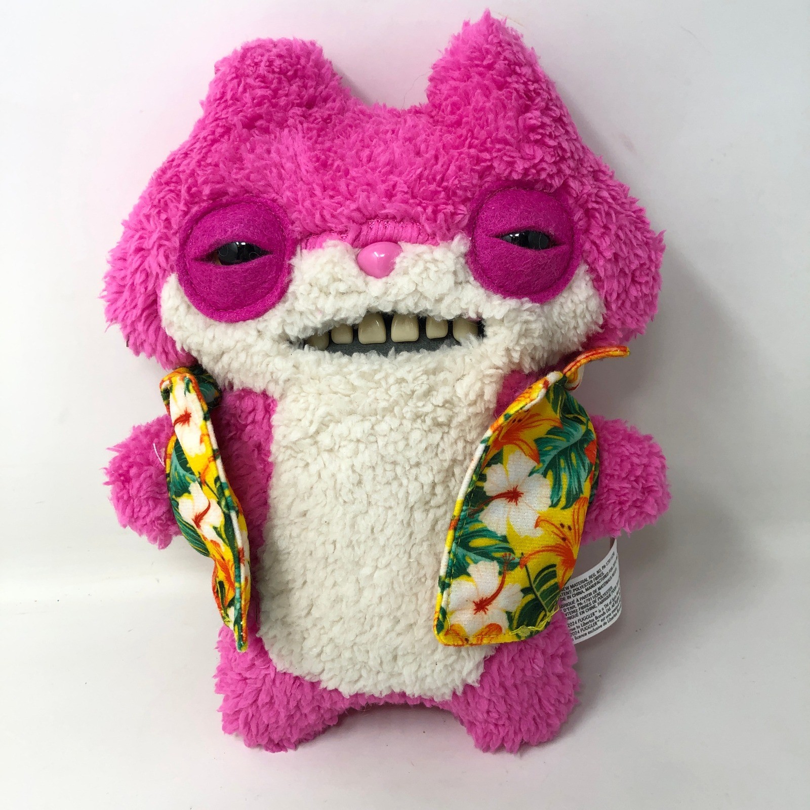 Fuggler Plush Monster Lot Sketchy Squirrel Yawper Pomeranian Indecisive Clip