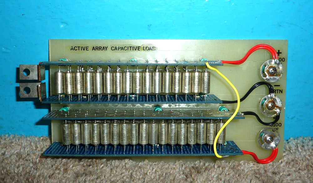 Active Array Capacitive Load 2600/3100uf Very Good Condition