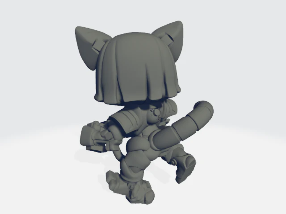 Grimdark Cuteness - Katgirl #3