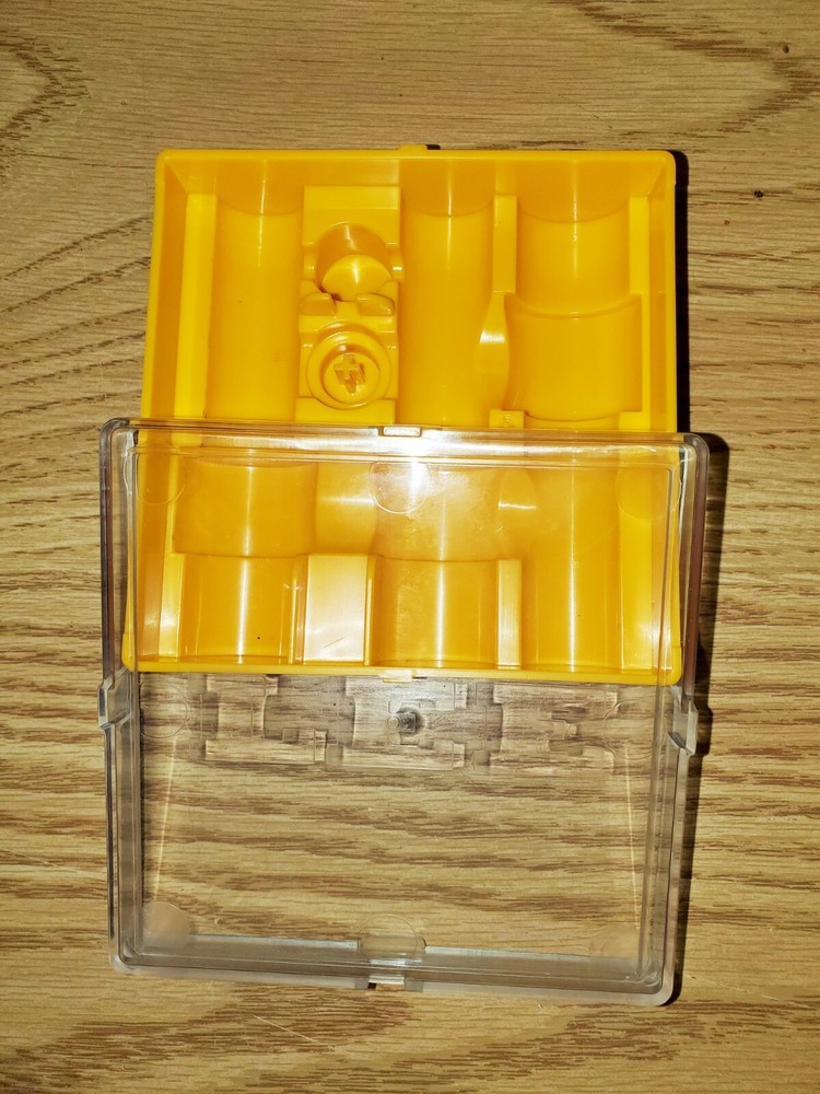 Lee Precision 3 Die Box YELLOW!! NEW! 90791