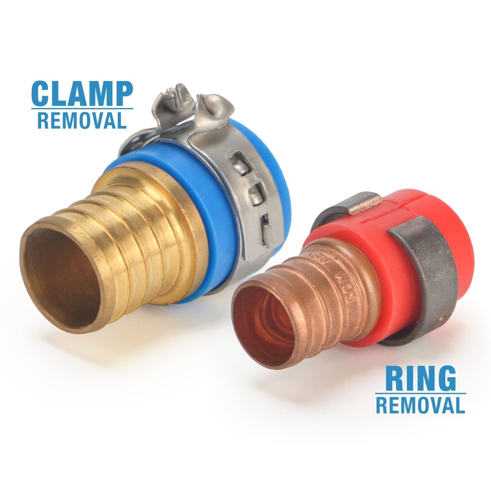 PEX Crimp Fitting Removal Tool for Removing 1/2", 3/4", 1" PEX Copper Crimp