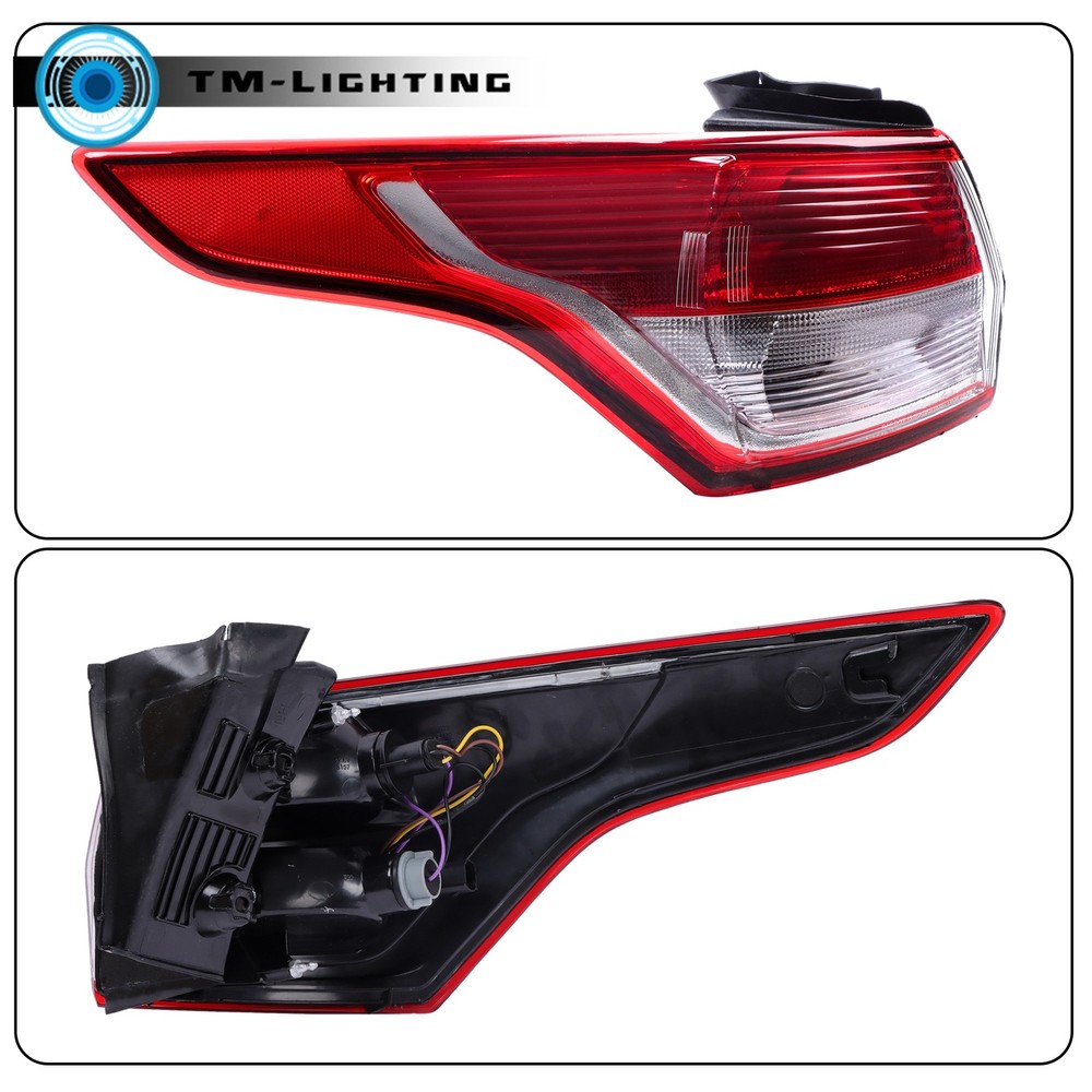 For Ford Escape 2013-2016 Outer Tail Lamp Halogen Tail Light Driver Left Side