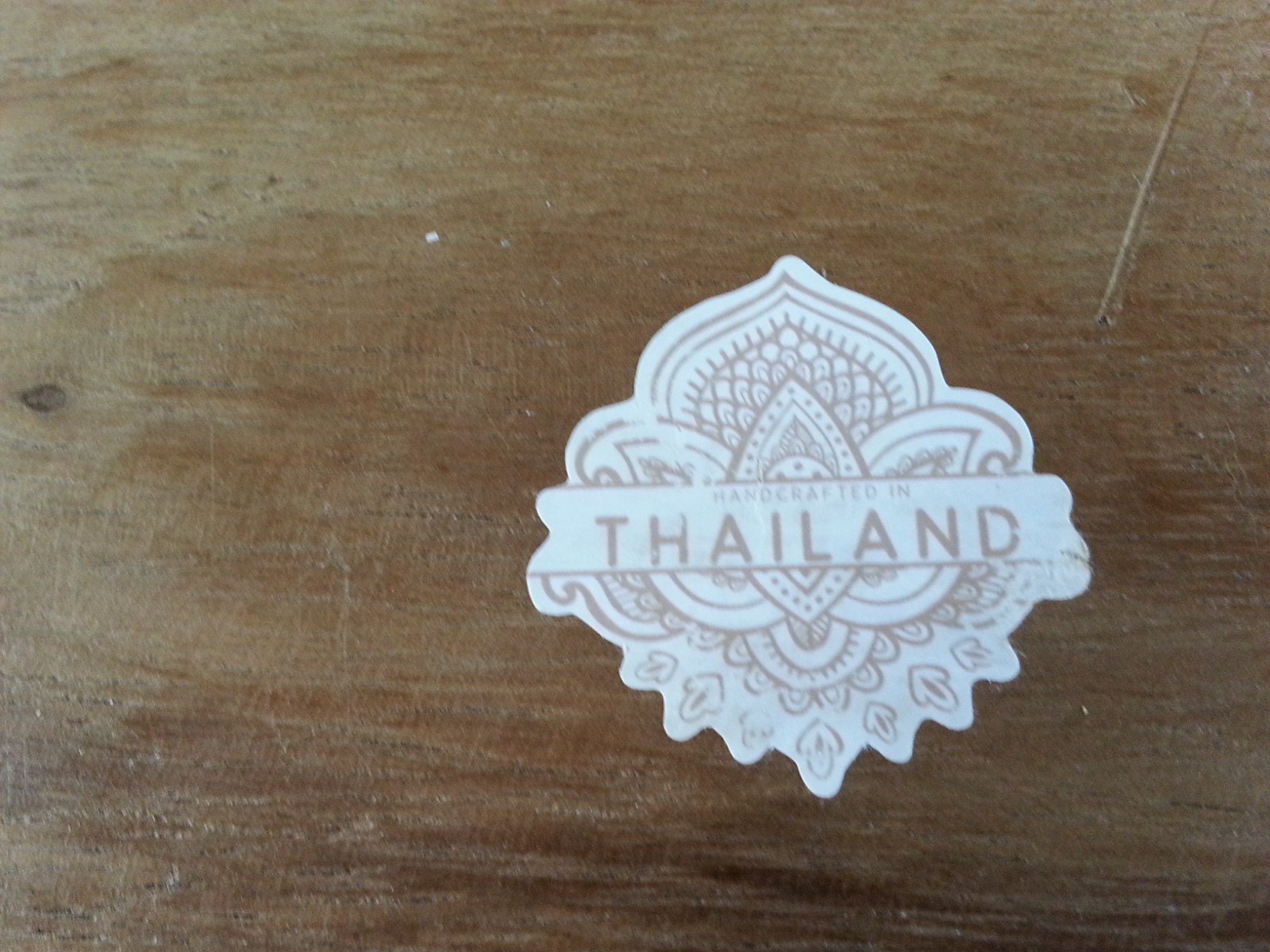 Decorative Floating Sanded Live Edge Wood Shelf Hand Crafted Thailand Wall Mount