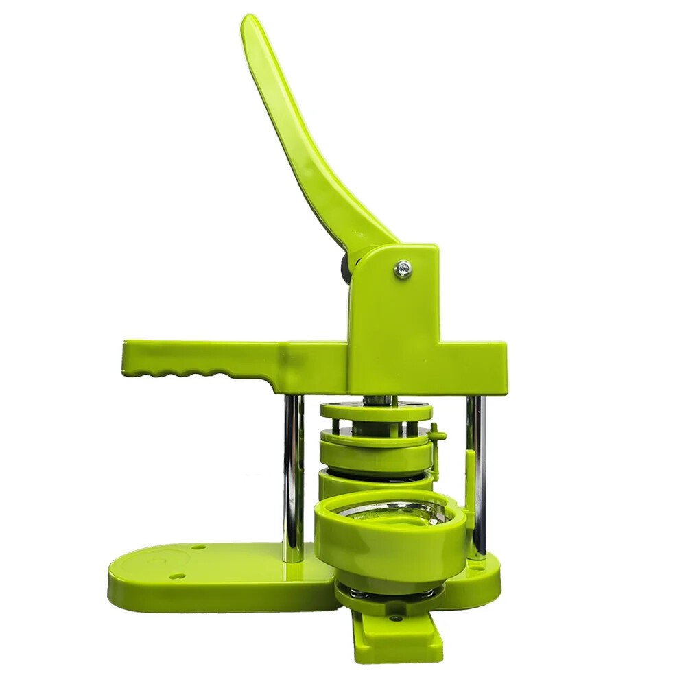57*53mm Heart Shape Plastic Button Making Machines with 100 pcs Materials