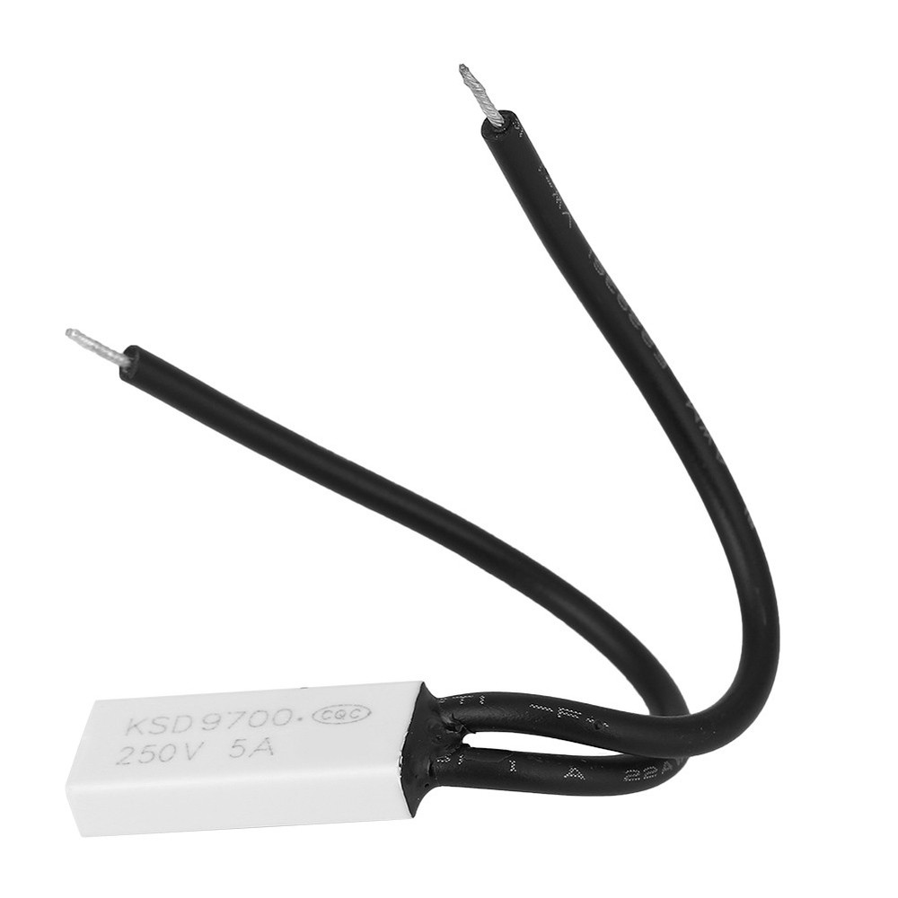 150℃ 2x KSD9700 Normally Closed Temperature Control Switch Thermal Protector Pla