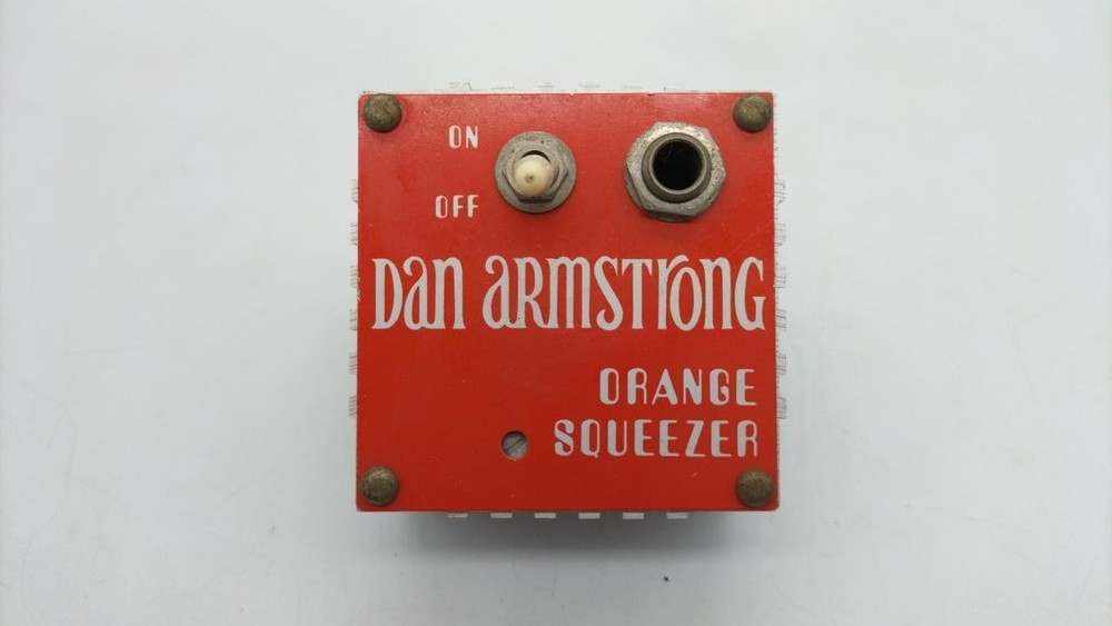 DAN ARMSTRONG ORANGE SQUEEZER Compressor Guitar Effect Analog Tested TMB02 1.0