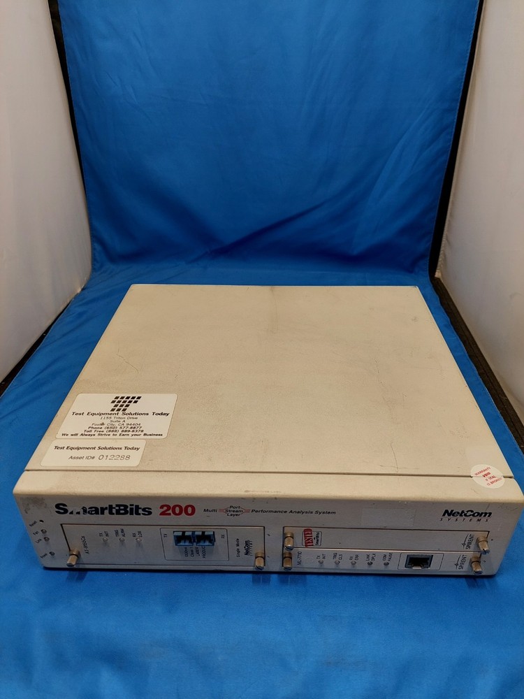 NetCom SmartBits 200 Performance Analysis System w/AT-9155Cs & ML-7710 Modules