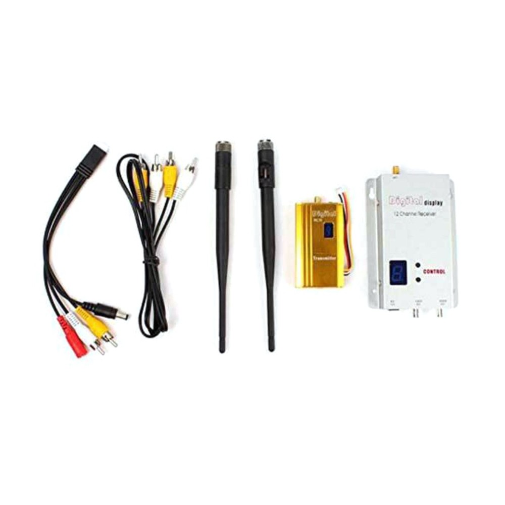 CCTV Audio/Video Transmitter-Receiver 1200M Range Transmission Wide Coverage