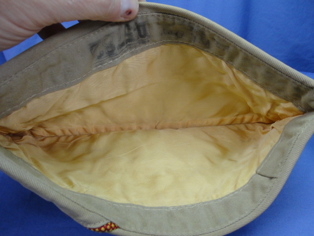 WWII US Color Piped Garrison Cap #76