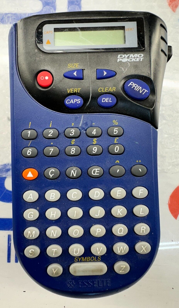 SYMBOLS Dymo Pocket Esselte Handheld Label Maker
