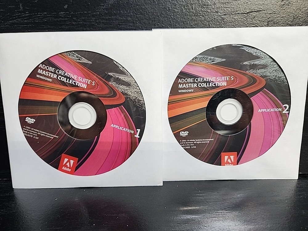 Adobe Creative Suite 5 Master Collection For Windows DVD Full / Upgrade Version