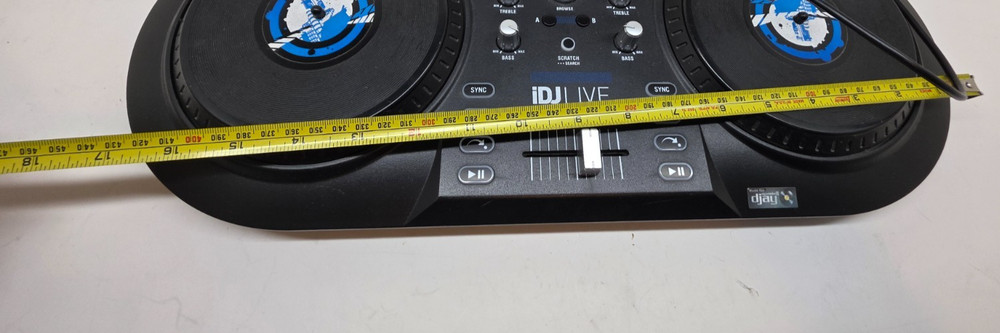 Numark iDJ Live Digital DJ Controller Turntable Apple Mac Ipad Iphone Ipod