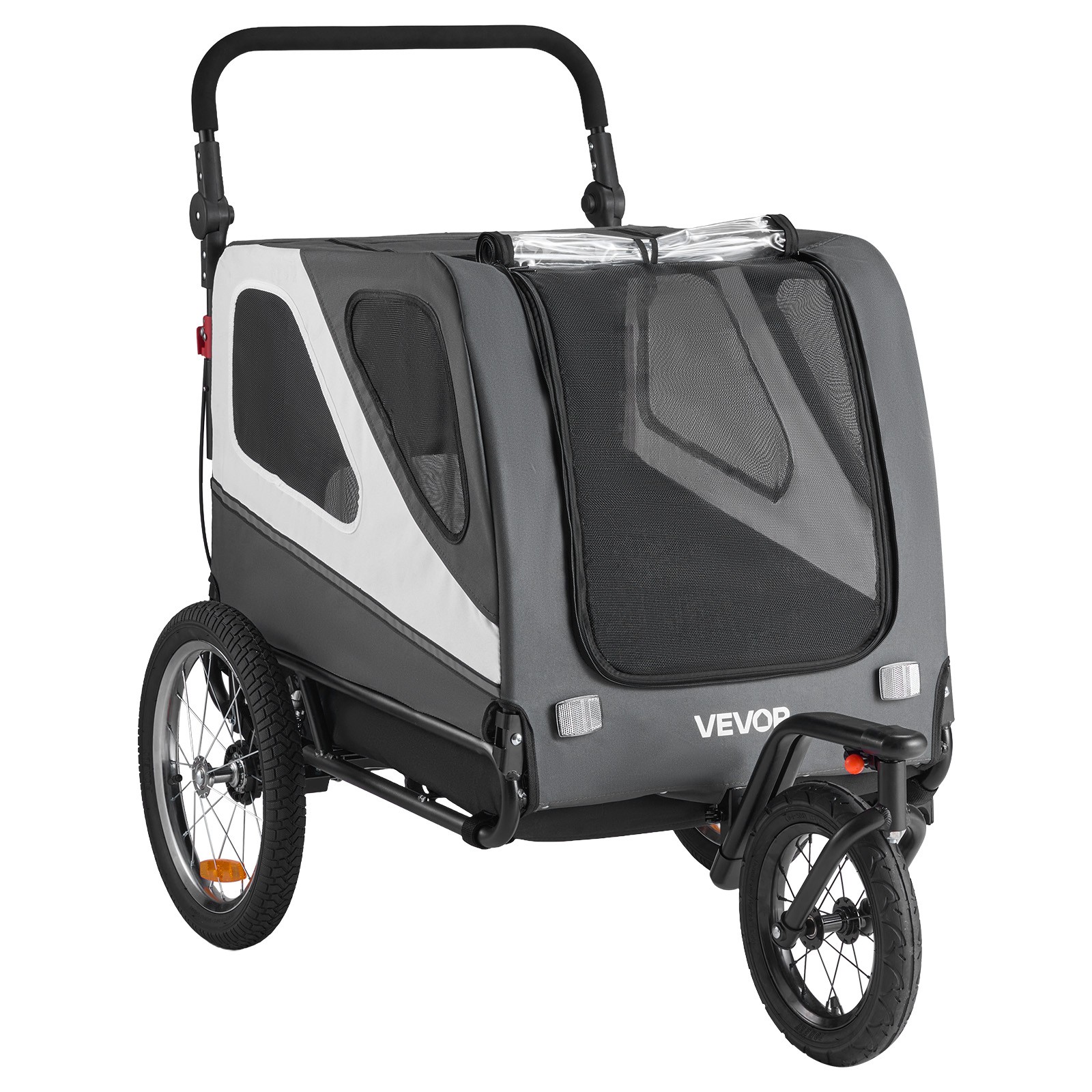 VEVOR Dog Bike Trailer Pet Bicycle Trailer & Stroller 100 lbs Water Resistant