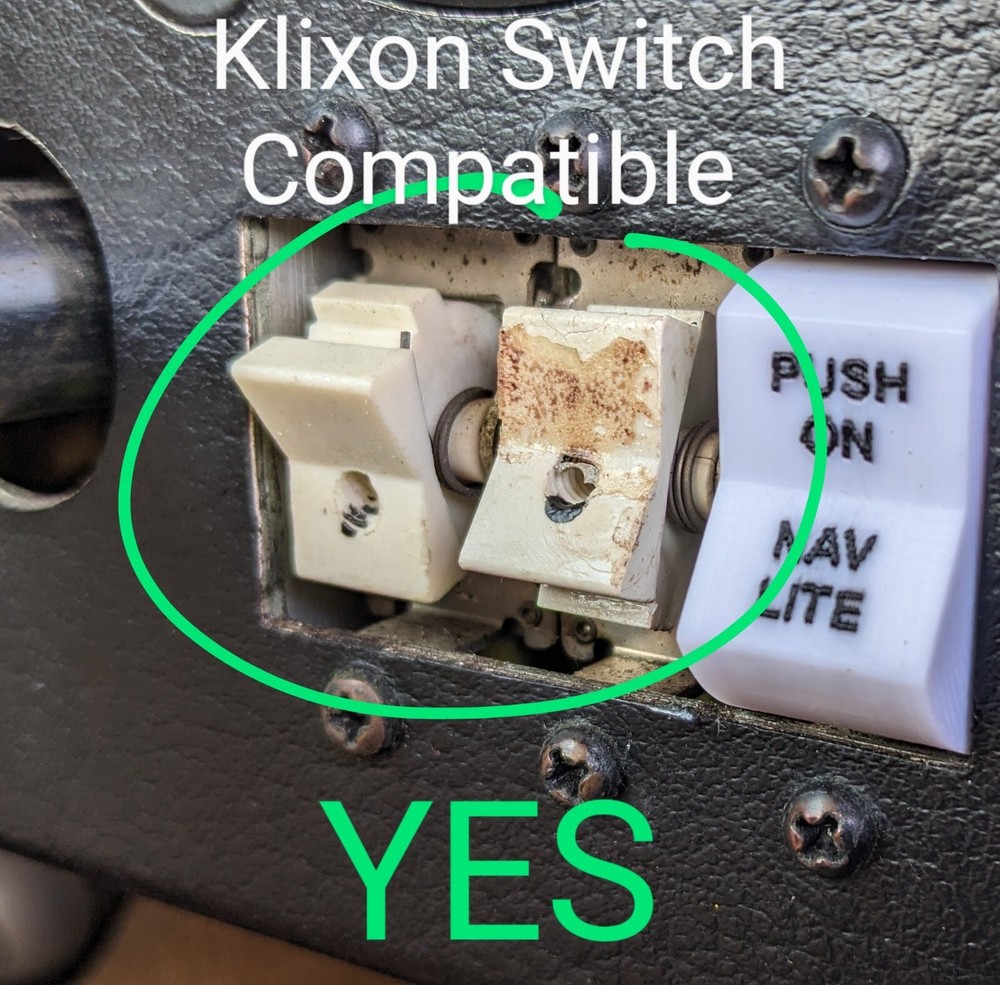 Rotating Beacon Mooney Klixon Switch Cover