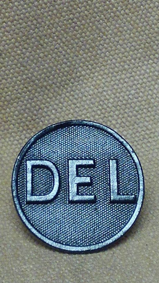 WWI Delaware Collar Disk