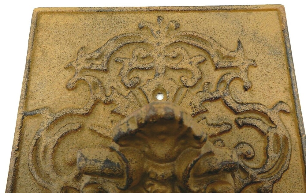 ANTIQUE CAST IRON " VICTORIAN SCROLL " STYLE DOOR KNOCKER