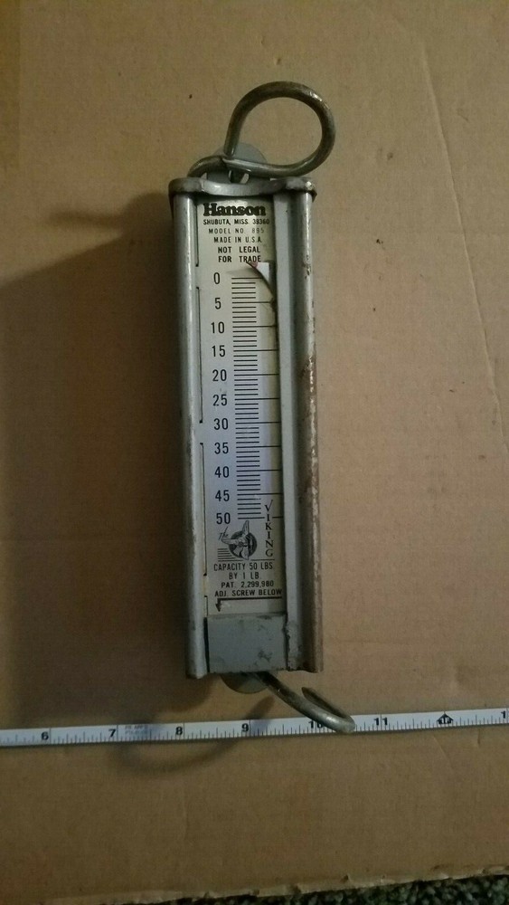 Hanson Model #895 50lb. Scale - Used
