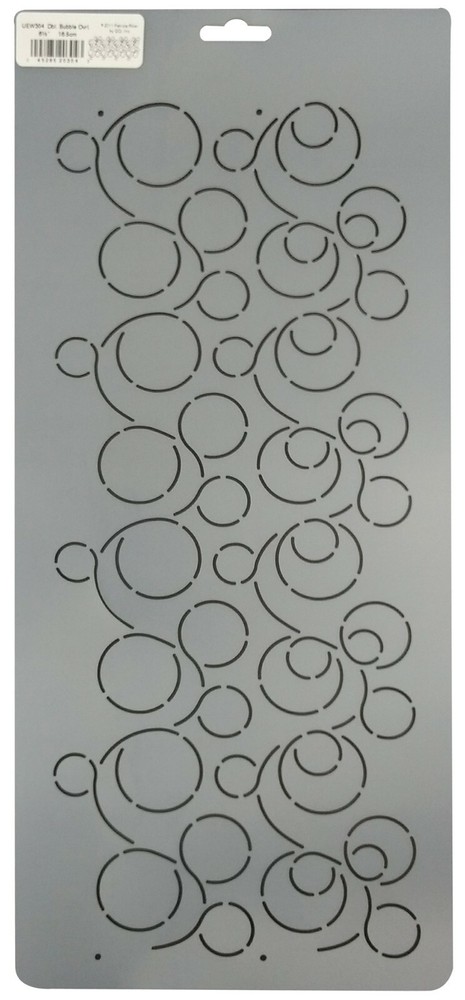 Bubble Quilting Stencils Circle Swirls Quilt Patterns Bubbles Stencil Template