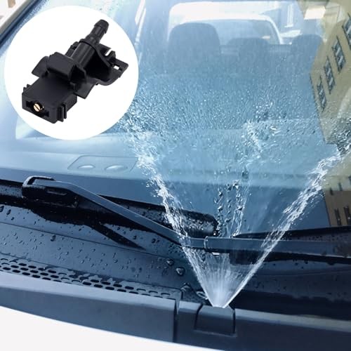 2pcs Front Windshield Washer Nozzles, Universal Windshield Wiper Nozzles