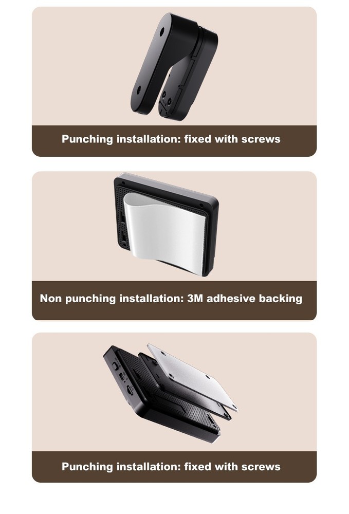 Smart Visual Intercom Video Doorbell PIR Motion + Wireless Chime+WIFI Cloud Save