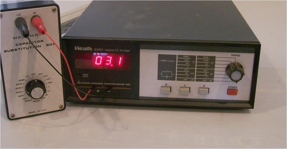 Heathkit Digital LC Bridge model IT-2240