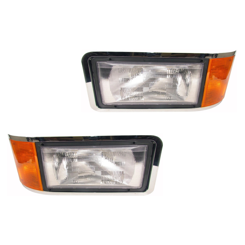 Headlight Assembly Mack Ch Set Back Axle Models, Replaces 2MO520M, 2MO521M, Both