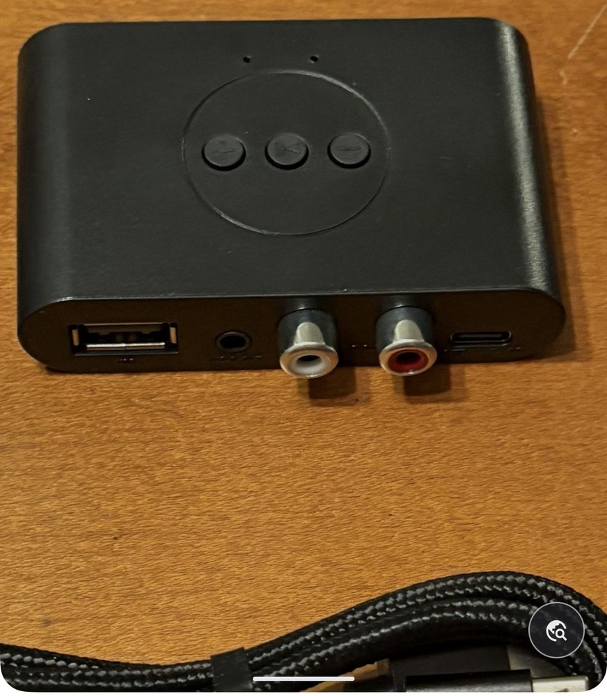 Bluetooth 5.0 Audio Receiver NEW With All Cords Needed