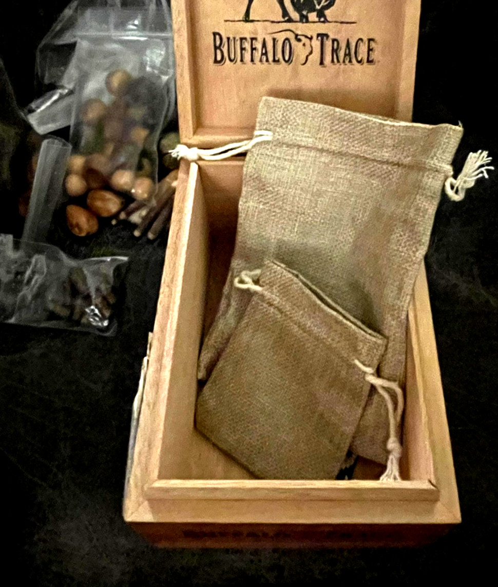 TREASURE BOX OF CRAFTS-FOR NATIVE AMERICAN-MOUNTAIN MAN-MUST READ-SEE ALL PHOTOS