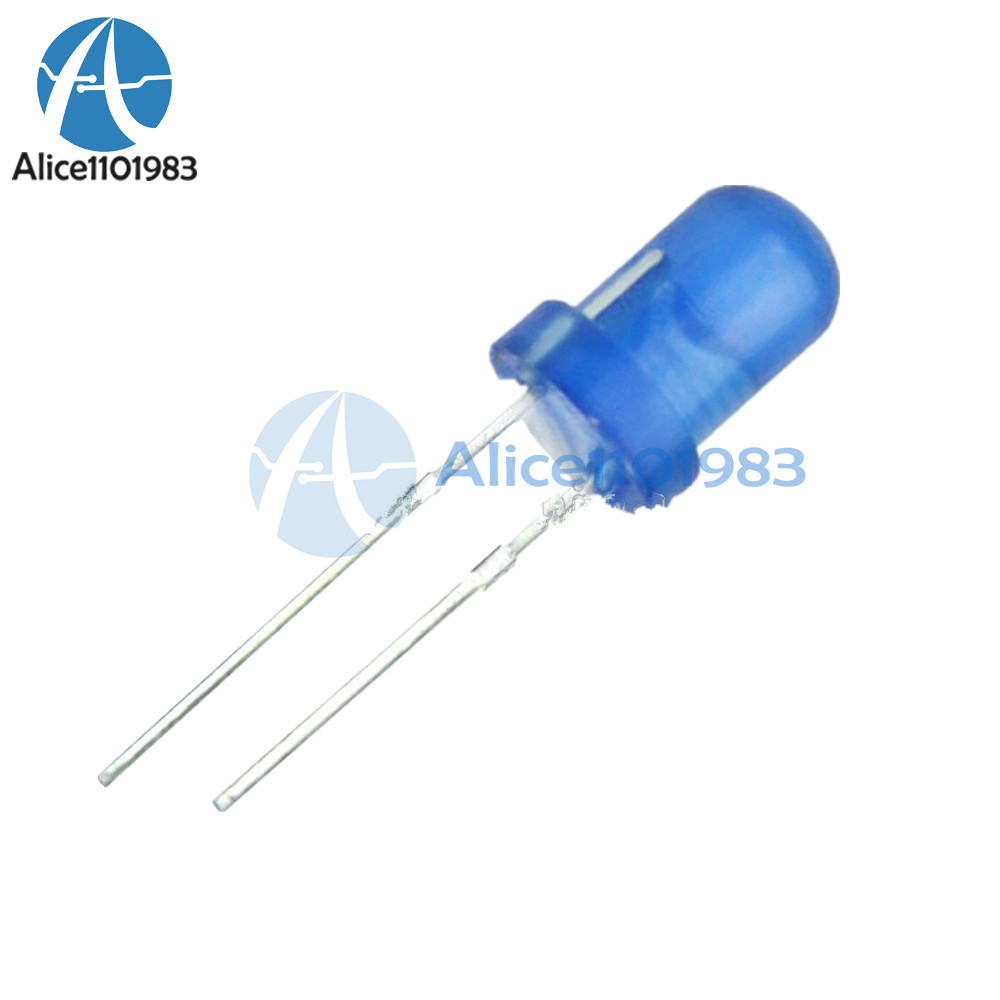 100Pcs LED 5MM BLUE COLOR BLUE LIGHT Super Bright