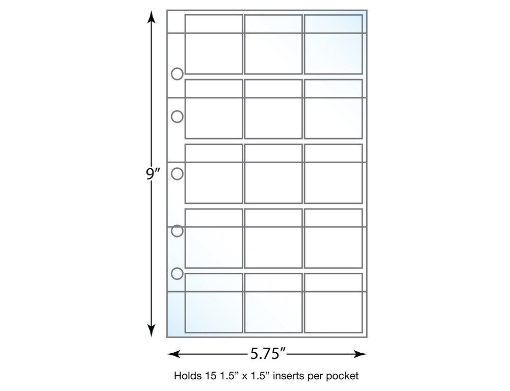 Guitar Pick Collection Kit, Holds 225 picks, Clear