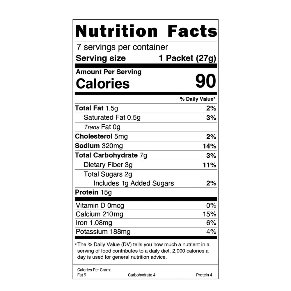 QWL Dark Chocolate Pudding Shake - Meal Replacement, High Protein- Low Cal/ 7ct