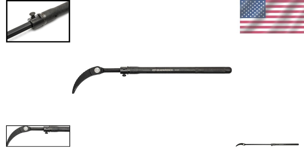 Adjustable Ratcheting Pry Bar - Non Sparking