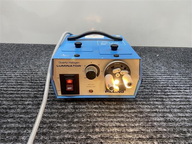 Pilling Quartz Halogen Illuminator Fiber Optic Light Source 52-1281