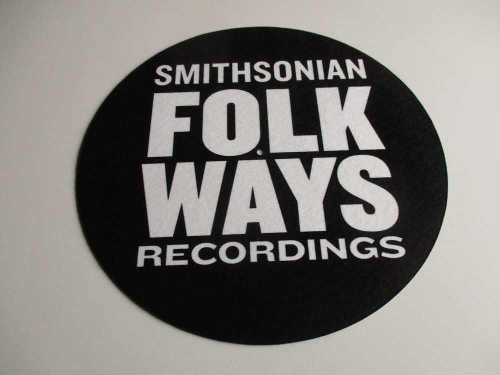 SMITHSONIAN FOLKWAYS RECORDINGS Turntable Mat NEW