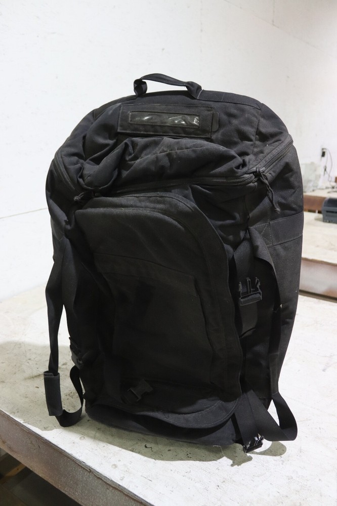 Thin Air Gear Defender Deployment Rolling Duffle Bag Backpack Black W/WHEELS