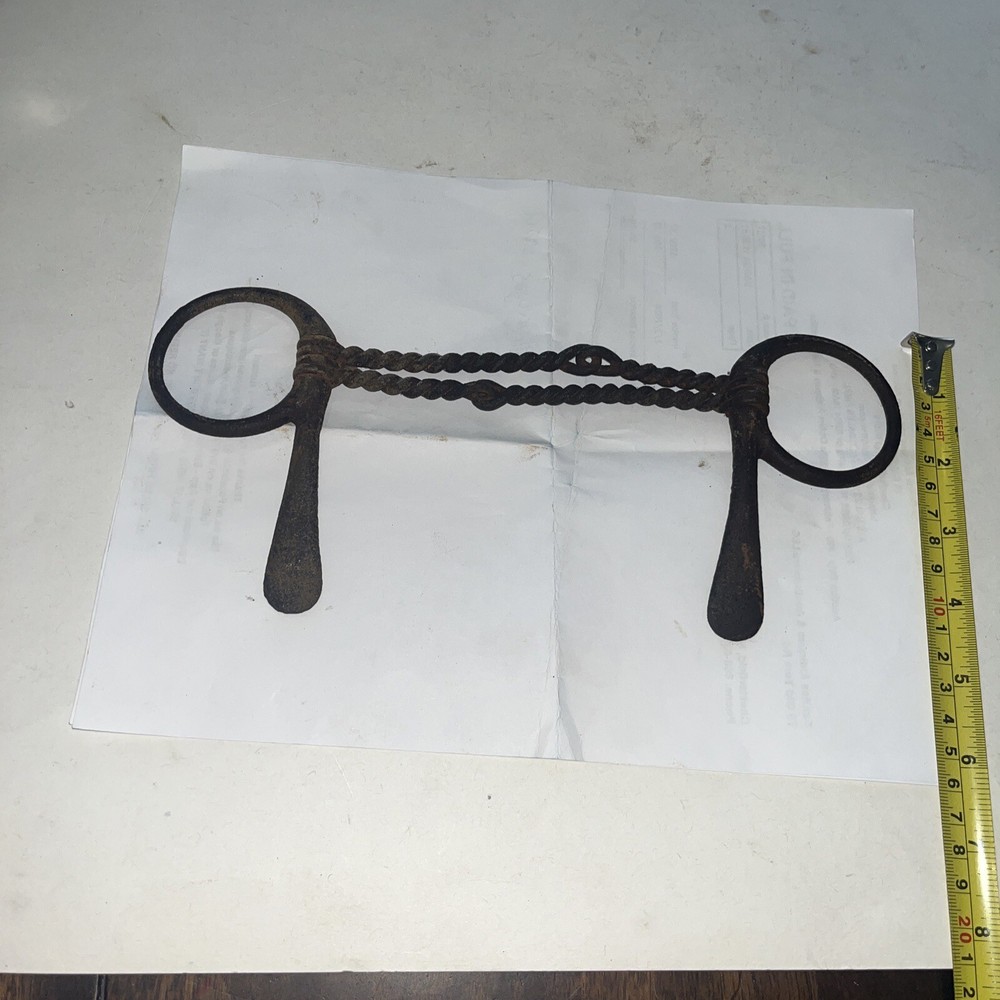 Twisted wire O ring Horse Bit