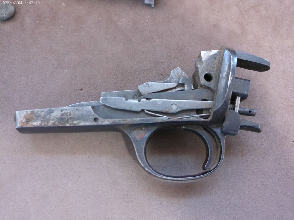 Winchester 61 trigger guard assembly looks complete