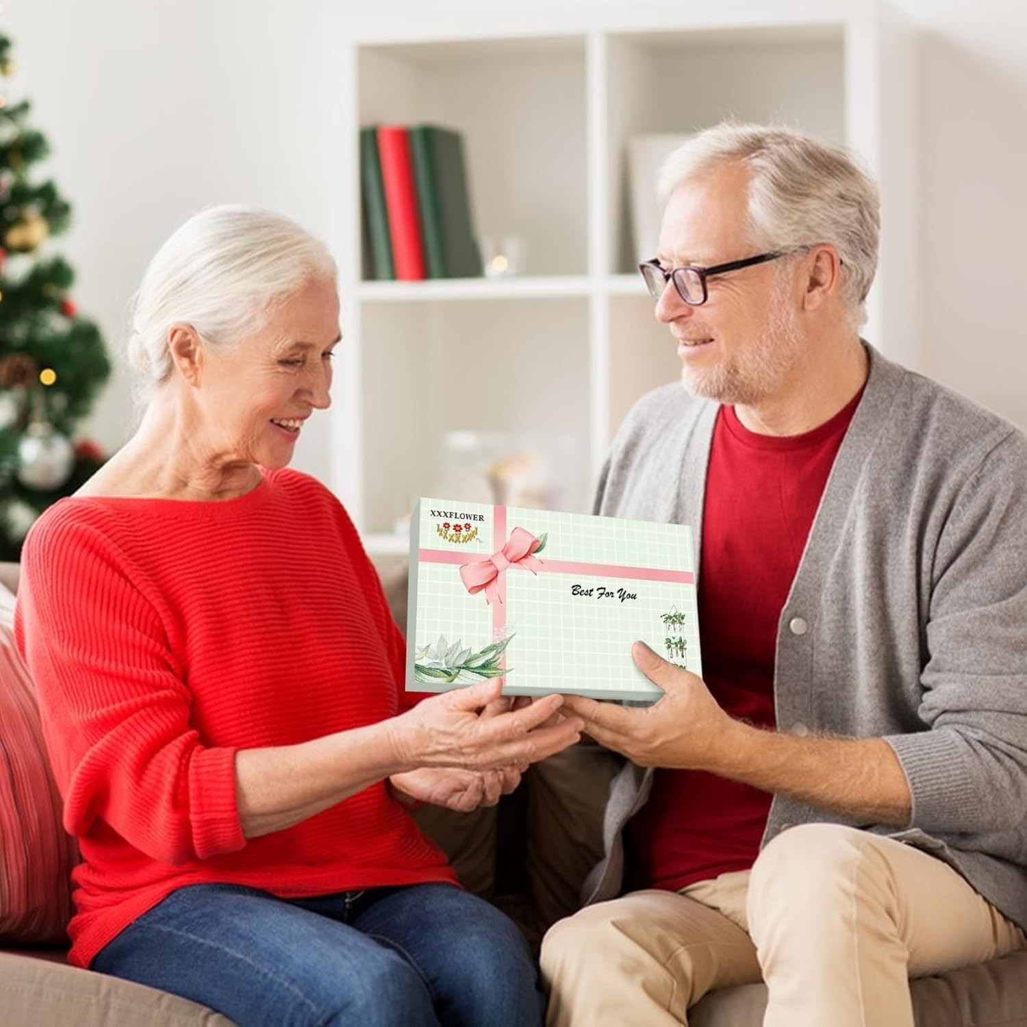 Wall Hanging Propagation Station with Wooden Stand Glass Tubes Tiered Plante...