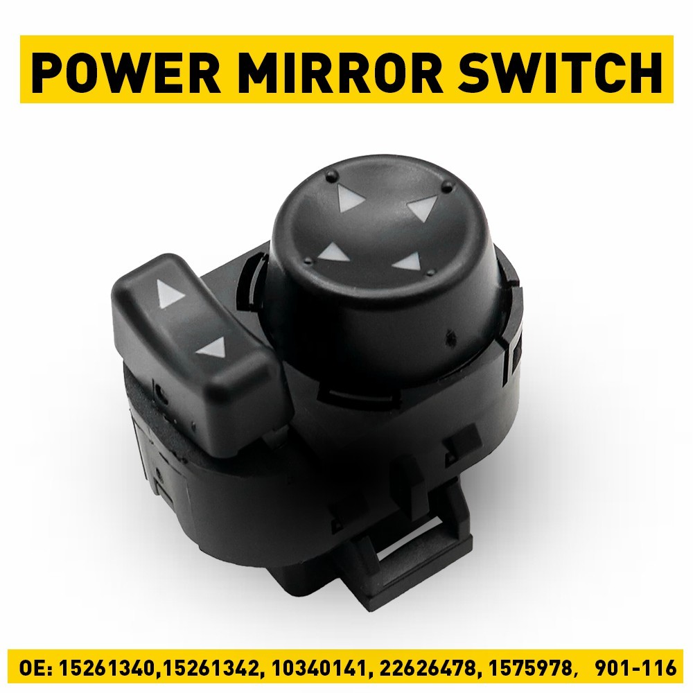 Power Mirror Control Switch Front Driver Side Fits For 2006-2011 Chevrolet HHR