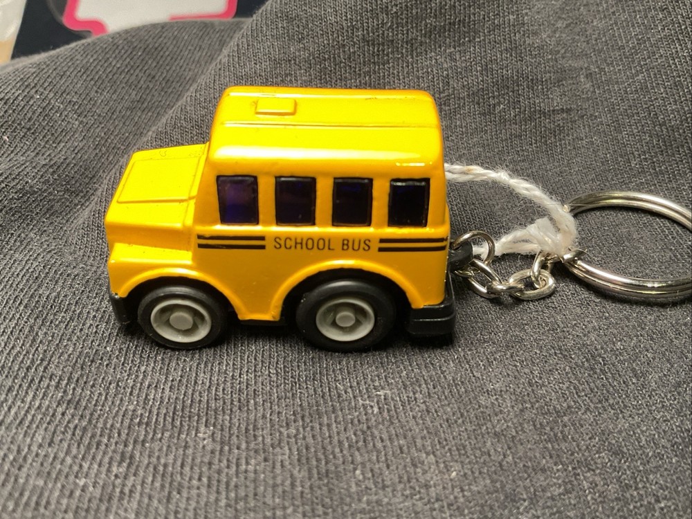 School Bus Key Ring-New