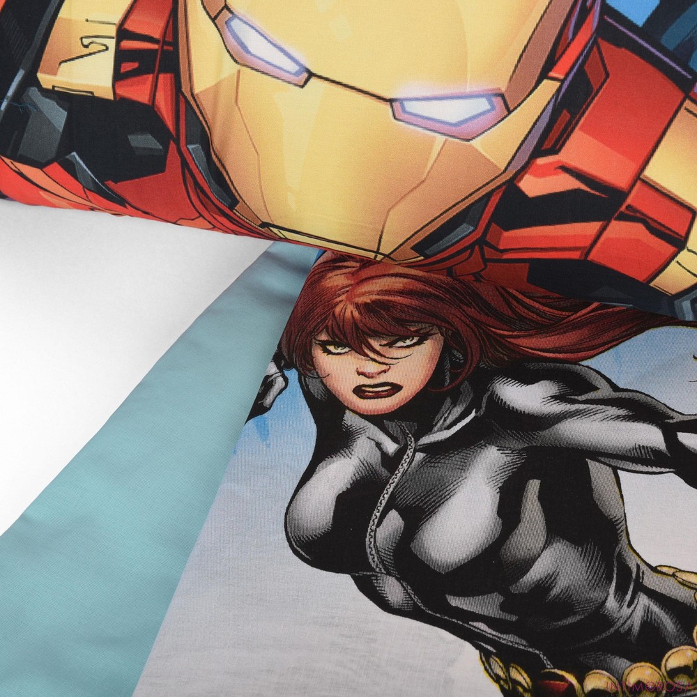 Avengers Poster Single Bed Pillowcase + Corner Bottom + Sheet U...